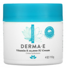 Derma E, Крем с содержанием витамина E 12000 МЕ, 4 oz (113 г)