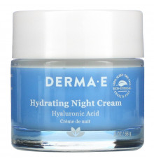Derma E, Увлажняющий ночной крем, 2 унции (56 г)