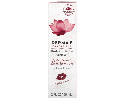 Derma E, SunKiss Alba, масло для красивого сияния на лице, жожоба, аргановое и облепиховое масла, 2 ж. унц. (60 мл) Derma E, SunKiss Alba, масло для красивого сияния на лице, жожоба, аргановое и облепиховое масла, 2 ж. унц. (60 мл)