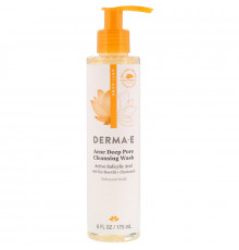 Derma E, Средство от прыщей Very Clear, 175 мл