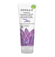 Derma E, Терапевтический лосьон для тела с маслом ши и витамином Е, лаванда и нероли, 227 г
