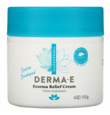 Derma E, Eczema Relief Cream, 4 oz (113 g)