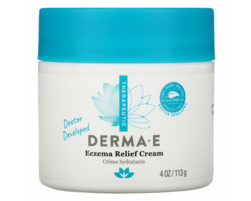 Derma E, Eczema Relief Cream, 4 oz (113 g) Derma E, Eczema Relief Cream, 4 oz (113 g)