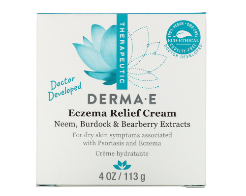 Derma E, Eczema Relief Cream, 4 oz (113 g) Derma E, Eczema Relief Cream, 4 oz (113 g)