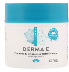 Derma E, Антисептический крем с витамином E, 4 унц. (113 г)