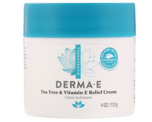 Derma E, Антисептический крем с витамином E, 4 унц. (113 г) Derma E, Антисептический крем с витамином E, 4 унц. (113 г)