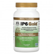 IP-6 International, IP6 Gold, Immune Support Formula, 120 Vegetarian Capsules