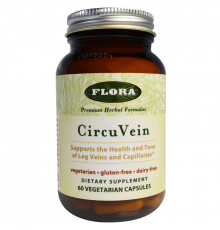 Flora, СиркуВейн, 60 вегетарианских капсул