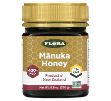 Flora, Manuka Honey, MGO 400+, 8.8 oz (250 g)