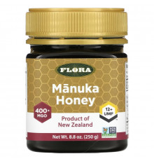 Flora, Manuka Honey, MGO 400+, 8.8 oz (250 g)