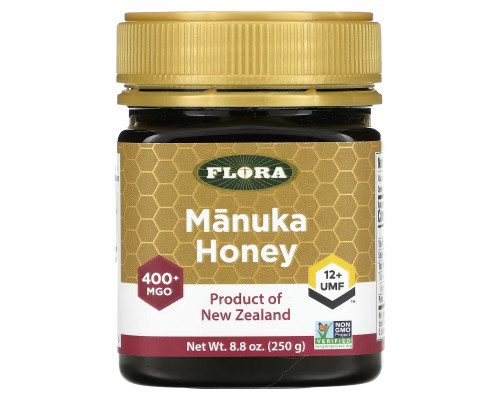 Flora, Manuka Honey, MGO 400+, 8.8 oz (250 g)