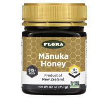 Flora, Manuka Honey, MGO 515+, 8.8 oz (250 g)