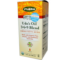 Flora, Udo's Choice, Udo's Oil 3·6·9 Blend, 32 жидких унций (946 мл)