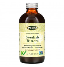 Flora, Шведские горькие настойки (Swedish Bitters), 250 мл