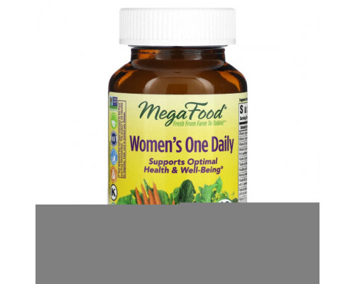 Женское здоровье MegaFood, Women's One Daily, 60 таблеток Женское здоровье MegaFood, Women's One Daily, 60 таблеток