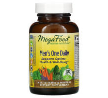 MegaFood, Men’s One Daily , 30 Tablets