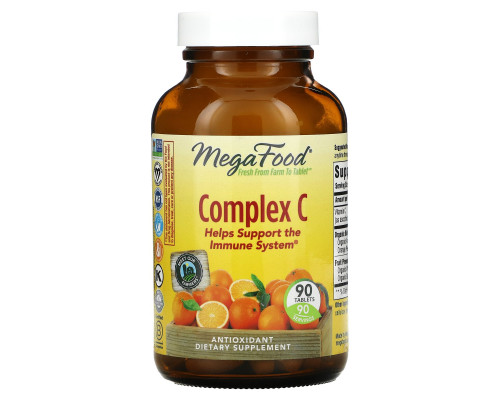 MegaFood, Complex C, 90 таблеток MegaFood, Complex C, 90 таблеток