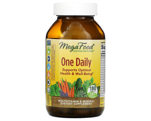 MegaFood, One Daily, 180 таблеток MegaFood, One Daily, 180 таблеток