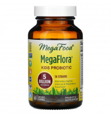 MegaFood, Kids N' Us Мегафлора, капсулы 60 капсул