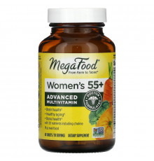 MegaFood, Мультивитамины для женщин 55+, 60 таблеток