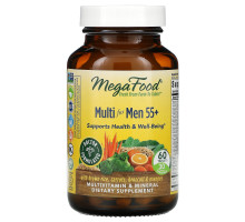 MegaFood, Мультивитамины для мужчин старше 55 лет, 60 таблеток