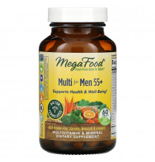 MegaFood, Мультивитамины для мужчин старше 55 лет, 60 таблеток