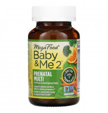 MegaFood, Baby & Me 2, 60 Tablets