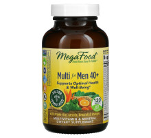 MegaFood, Multi for Men 40+, 120 Tablets