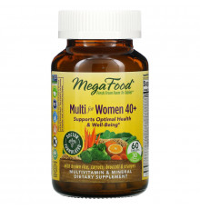 MegaFood, Multi for Women 40+, 60 Tablets