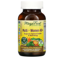 MegaFood, Мультивитамины для женщин 40+, 120 таблеток
