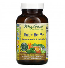MegaFood, Мультивитамин для мужчин от 55 лет, 120 таблеток