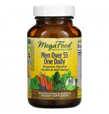 MegaFood, Men Over 55 One Daily, Multivitamin & Mineral, 60 Tablets