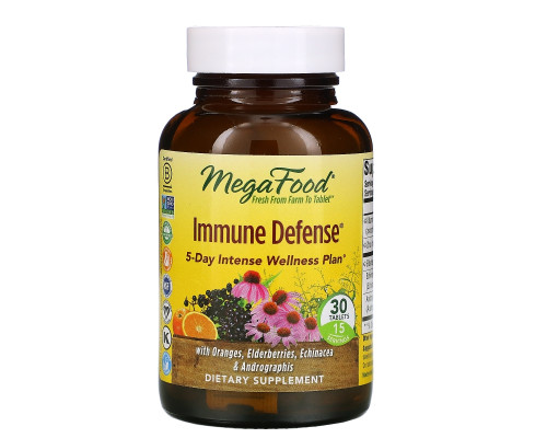 MegaFood, Acute Defense, 30 Tablets MegaFood, Acute Defense, 30 Tablets