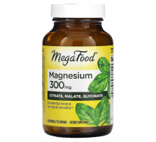 MegaFood, Magnesium, 300 mg, 60 Capsules