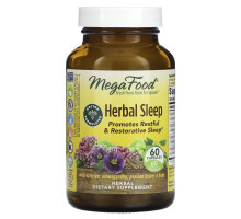 MegaFood, Herbal Sleep, 60 Capsules