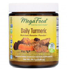 MegaFood, Куркума на каждый день, 2,08 унции (59,1 г)