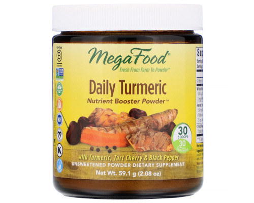 MegaFood, Куркума на каждый день, 2,08 унции (59,1 г) MegaFood, Куркума на каждый день, 2,08 унции (59,1 г)