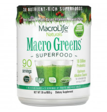 Macrolife Naturals, Macro Greens, Superfood, 30 oz (850 g)