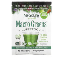 Macrolife Naturals, Macro Greens, Superfood, 0.3 oz (9.4 g)