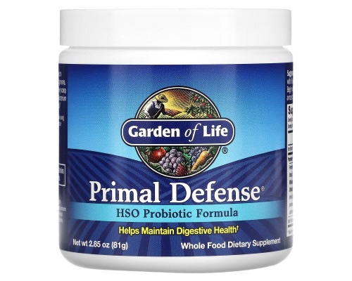 Garden of Life Primal Defense Powder HSO Probiotic Formula 81 g Garden of Life Primal Defense Powder HSO Probiotic Formula 81 g