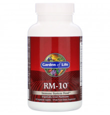 Garden of Life RM-10, Натуральные Капсулы  для иммунной системы, 120 капсул на растительной основе