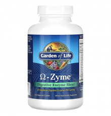 Garden of Life Omega-Zyme Смесь пищеварительных энзимов 180 растительных капсул