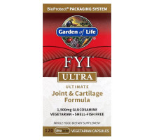 Garden of Life FYI Ultra формула для суставов и хрящей 120 быстроусвояемых капсул в растительной оболочке