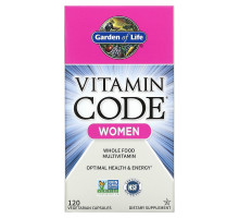Garden of Life Витаминный код для женщин 120  растительных капсул UltraZorbe