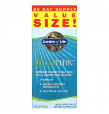 Garden of Life, FucoThin, 180 гелевых капсул