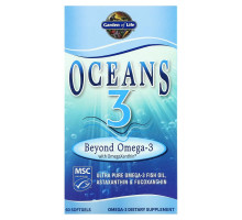 Garden of Life Oceans 3 Beyond Omega-3 с OmegaXanthin 60 капсул