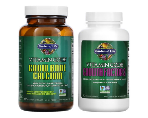 Garden of Life Витаминный код система для роста костей 240 капсул 2 часть программы Garden of Life Витаминный код система для роста костей 240 капсул 2 часть программы