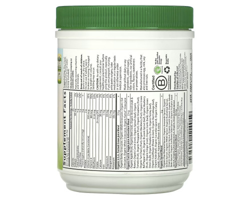 Garden of Life Perfect Food RAW Organic Green Super Food Органический порошкообразный концентрат сока 240 г Garden of Life Perfect Food RAW Organic Green Super Food Органический порошкообразный концентрат сока 240 г