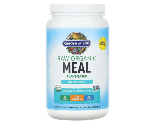 Garden of Life RAW Meal органический коктейль и заменитель пищи 32 унции (908 г) Garden of Life RAW Meal органический коктейль и заменитель пищи 32 унции (908 г)