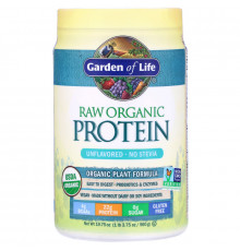 Garden of Life, Сырой протеин, Формула с органическим белком, 22 унций (622 г)